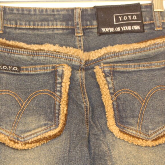 Vintage Designer YOYO Blue Jeans - Picture 5 of 12